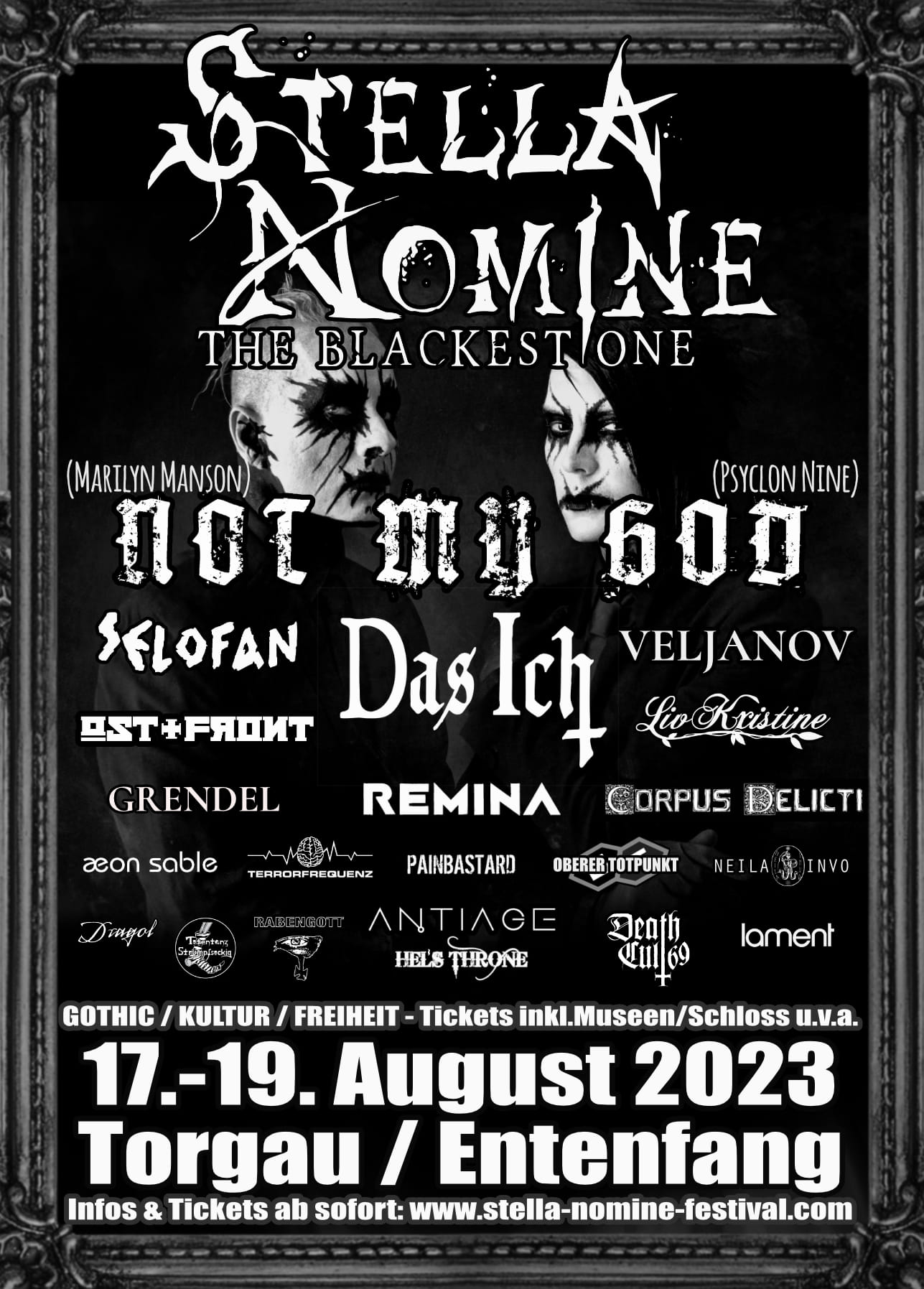 Das Ich & Oberer Totpunkt auf dem Stella-Nomine-Festival
