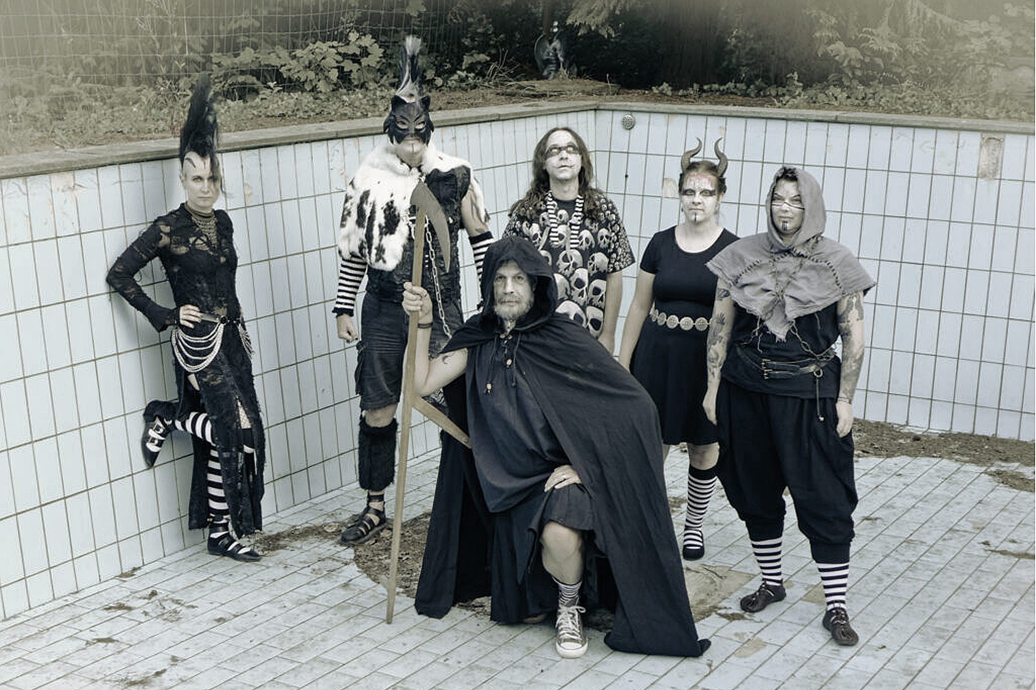 Totentanz Strumpfsockig